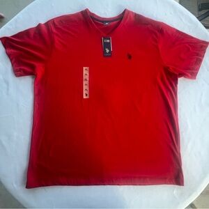 U.S. Polo Assn. Red Short Sleeve Tees